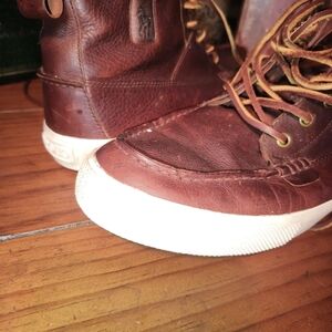 Polo by Ralph Lauren Brown Leather Boots